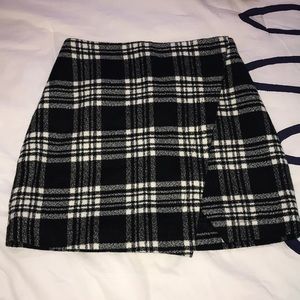 NWOT Abercrombie plaid mini skirt